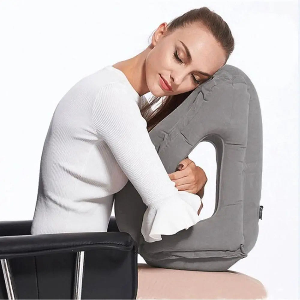 Accesorio de Viaje, Almohada Inflable Para Viaje